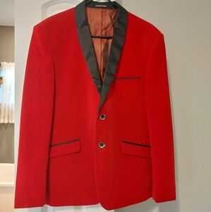 Giorgio Balanero Men's Red/Black Blazer